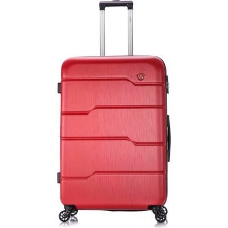 RTA PRODUCTS LLC DUKAP Rodez Lightweight Hardside Luggage Spinner 28" - Red DKROD00L-RED